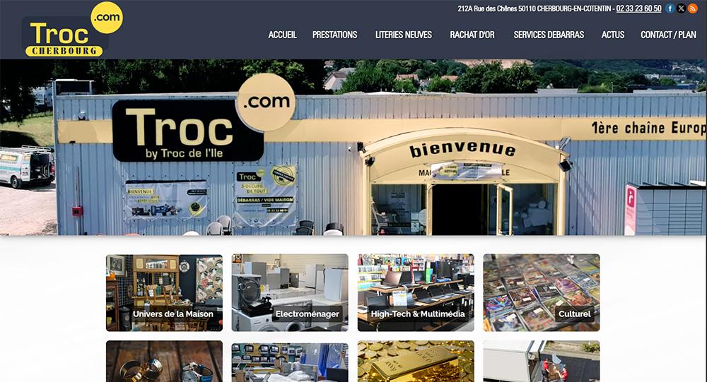 Lancement de Troc.com Cherbourg