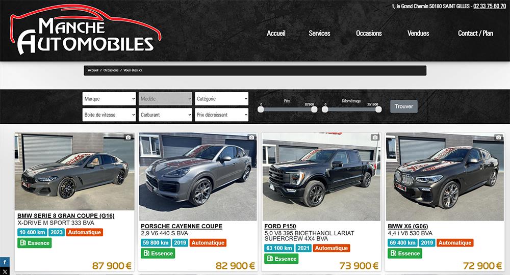 D�couvrir le site web